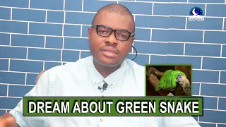 DREAM ABOUT GREEN SNAKE - Evangelist Joshua Dream Dictionary