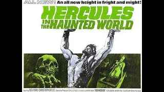 HERCULES in the HAUNTED WORLD, 1961. Now on Blu-Ray. Stars Reg Park & Georgio Ardisson.