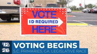 Early voting begins for S.C. primary, Ga. legislative race