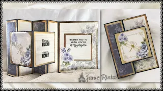 W-V Fancy Fun Fold Card Tutorial