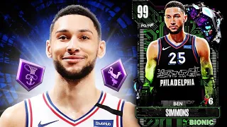 DARK MATTER BEN SIMMONS IS A 6'10 GLITCHY PG... BUT NOT WORTH GAMBLING FOR IN NBA 2K24 MyTEAM!!