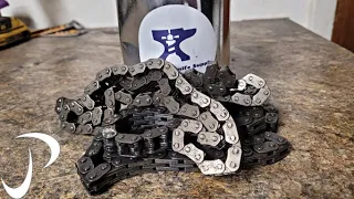 Chain Canister Damascus Steel