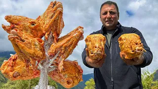 Baked Lamb Heads In The Oven! A Dish That Will Surprise Everyone