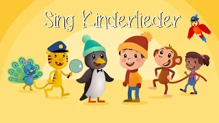 Sing Kinderlieder Originals-Mix 1: Dreh Dich im Kreis, Kommissar Tiger | Tierlieder | Lila Luftikus