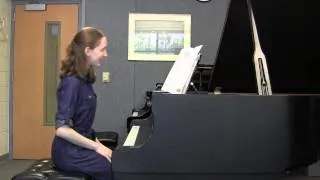 p. 12 "Sloop John B" - Succeeding at the Piano® - Grade 4 - Lesson and Technique Book