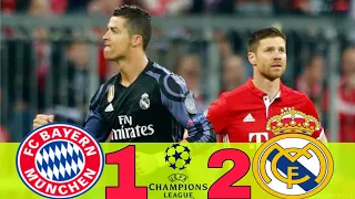 ملخص مباراة 🔥🔥 ريال مدريد وبايرن ميونخ 2 - 1{دوري ابطال اوروبا 2017} شاشه كامله(جنون علي الكعبي)