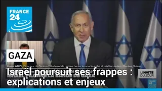 Israël poursuit ses frappes malgré les condamnations : explications et enjeux • FRANCE 24