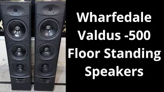 Wharfedale Valdus 500 Floor Standing Speakers How To Use Price And Connection IN HINDI