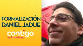 CAÓTICA LLEGADA DE JADUE: Alcalde se presentó en el centro de justicia - Contigo en la Mañana