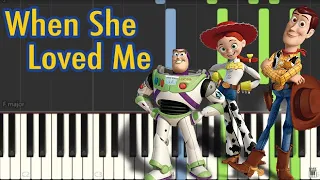 When She Loved Me - Toy Story 2 - Piano Tutorial by Easy Piano