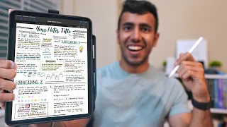 How I Take Notes with My iPad as Computer Science Student! Ft. Goodnotes