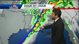 Easter Sunday brings potential for severe weather