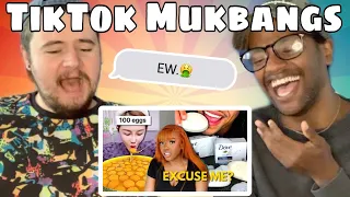 courtreezy 'TikTok Mukbangs are BIZARRE.' REACTION