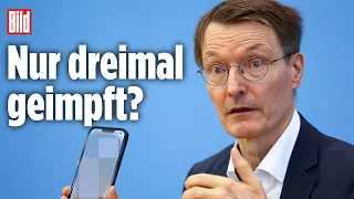 Karl Lauterbachs Impfzertifikat wirft Fragen auf