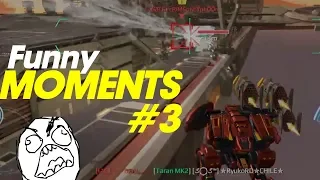 MOMENTOS DIVERTIDOS #3 en CARRIER- FUNNY MOMENTS War Robots (Compilation)