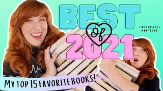 The BEST Books of 2021! MY top 15 Favorite Books I Thriller I Horror I Speculative #bestbooksof2021