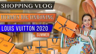 Shopping VLOG 🛍Шопинг влог с распаковкой 👠Hermès BIG Unboxing 2020 summer 👗 HERMÈS и Louis Vuitton