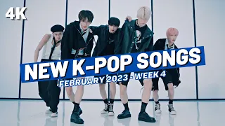 NEW K-POP SONGS | FEBRUARY 2023 (WEEK 4)