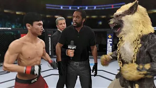 UFC Doo Ho Choi vs. WereWolf | Defeat ferocious wolf that appeared in the village!