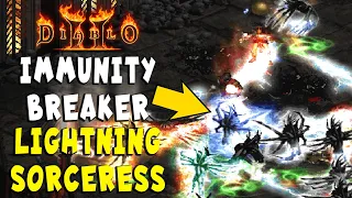 Immunity Breaker Lighting Sorceress / Immortal-Orb Hybrid Guide for Diablo 2 Resurrected / D2R