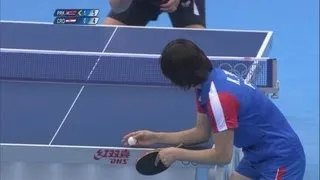 Kim (PRK) v Molnar (CRO) Women's Table Tennis 2nd Round Replay - London 2012 Olympics