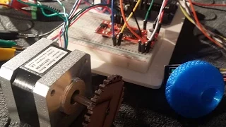 Control a Stepper motor using an Arduino a Rotary Encoder and Easy Driver - Tutorial - Part 2