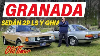 PREMIUM ALEMÁN Ford Granada LS Sedan 2 Puertas 1980 y GHIA 4 Puerta AT 1981 - Oldtimer