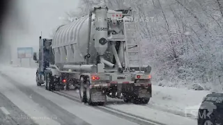 03-14-2023 Worcester/Fitchburg, Massachusetts  - Nor'easter, Heavy Snow, People Out and About