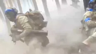 Episode of the battle of the Kraken special forces of Ukraine in the Kharkov region