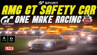 GT SPORT PS5 LIVE🔴 AMG GT SAFETY CAR ONE MAKE RACING