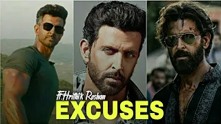 EXCUSES Ft.Hrithik Roshan edit || Hrithik Roshan Mix status || stars shorts