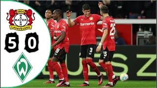 CHAMPIONS OF GERMANY ! | BAYER LEVERKUSEN 5-0 WERDER BREMEN | Goals & Highlights | Bundesliga 2024