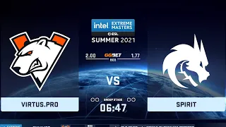 🔴  RU  Virtus.pro vs Spirit  BO3  | IEM Summer 2021