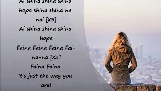 Faina Faina full lyrics song