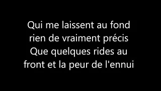 Hier encore - Charles Aznavour avec les paroles