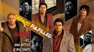 Yakuza 5 Remastered - All battles IN Final Chapter: Dreams Fulfilled [HARD]