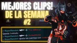 MEJORES CLIPS & JUGADAS DE LA SEMANA EN PRUEBAS DE OSIRIS #2 I Destiny 2