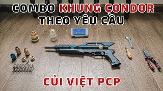 LÊN ĐƠN COMBO KHUNG CONDOR CHO BÁC KHÁCH Ở ĐỒNG NAI || Củi Việt PCP