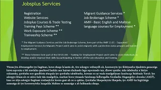 UNHCR & JobsPlus - Somali (Part 1 of 5)