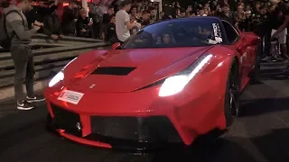 Ferrari 458 Italia by PRIOR DESIGN w/ Straight Pipes - LOUD Sounds in Monaco!