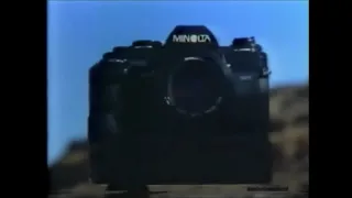Minolta X-700 Camera TV Ad 1981