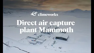 Largest direct air capture plant Mammoth is taking final shape | Climeworks
