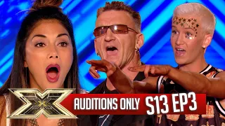 AUDITIONS ONLY! | EPISODE 3 | SERIES 13 | The X Factor UK