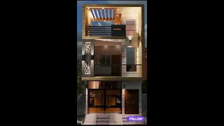 16 by 40 house Design | 16x40 house design| #shorts #house #housedesign #villa #viral #architecture