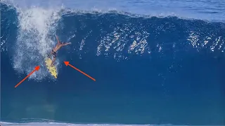 Unbelievable XXL Pipeline Footage: Surfing with Kelly Slater Backdoor Shootout Day 2