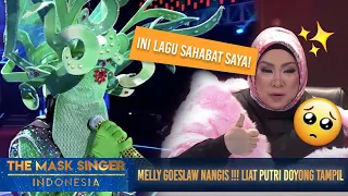 MELLY GOESLAW NANGIS !!! Liat Putri Doyong Nyanyi Lagu Nike Ardilla | THE MASK SINGER INDONESIA