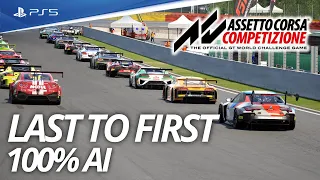 ACC | PS5 | 100% AI Last To First Challenge - Spa