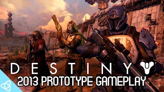 Destiny - 2013 Prototype Gameplay and Trailers [Beta and Cut Content]