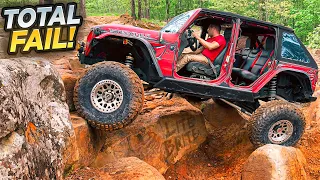 TOTAL FAIL - Jeep Breaks + Off Road Recoveries!