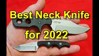 BEST Neck Knife for 2022 Cold Steel Mini Tac Bowie